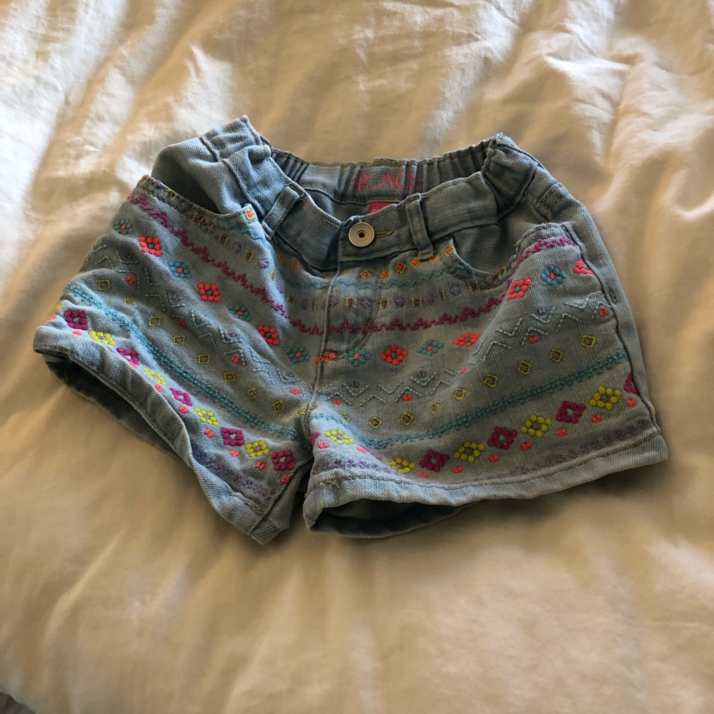 Girls jean shorts